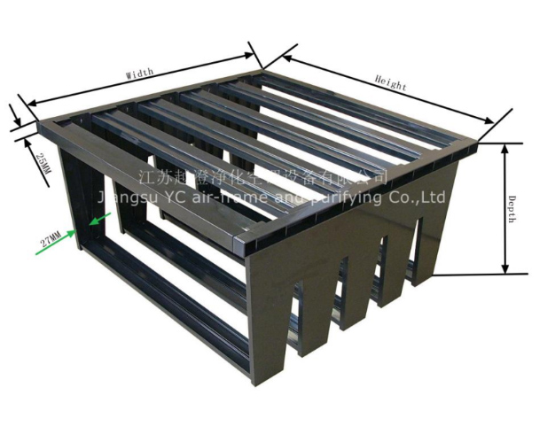 5V(25法兰)亚高效空气过滤器塑框
